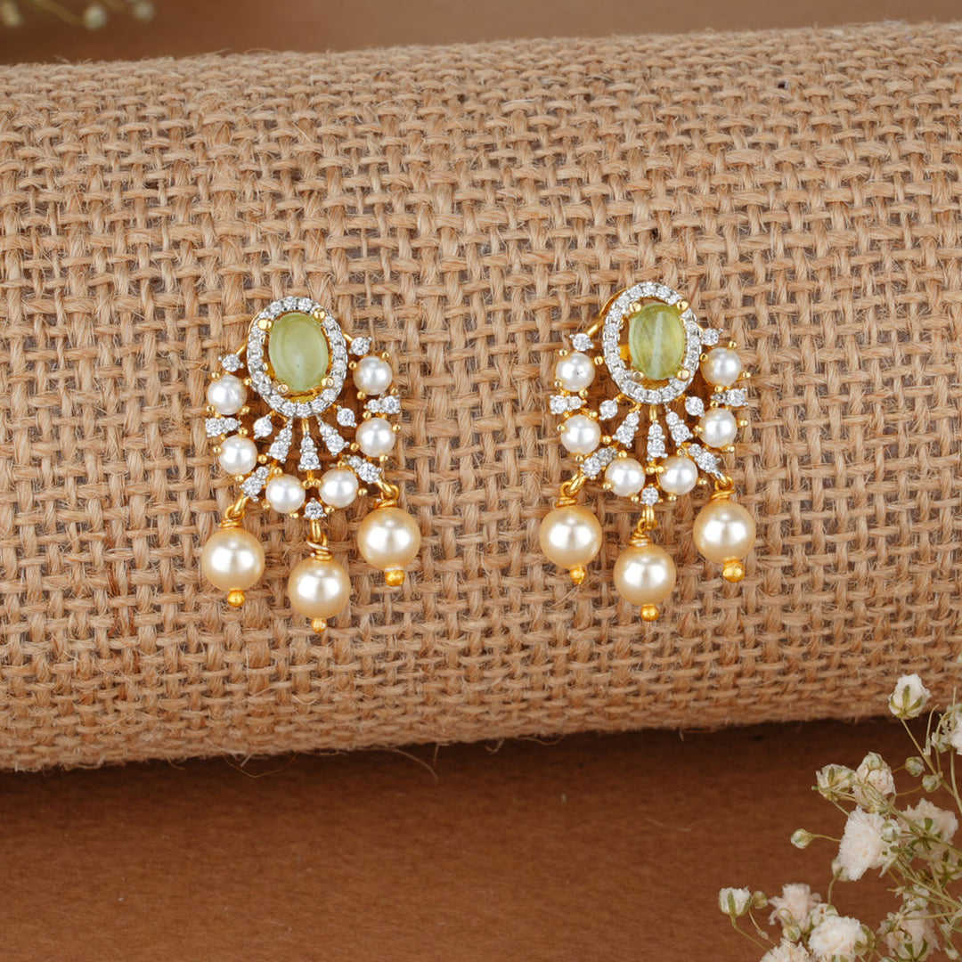 Light green Avikam Earrings