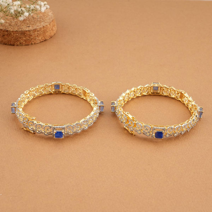 Anzia Diamond Design Bangles