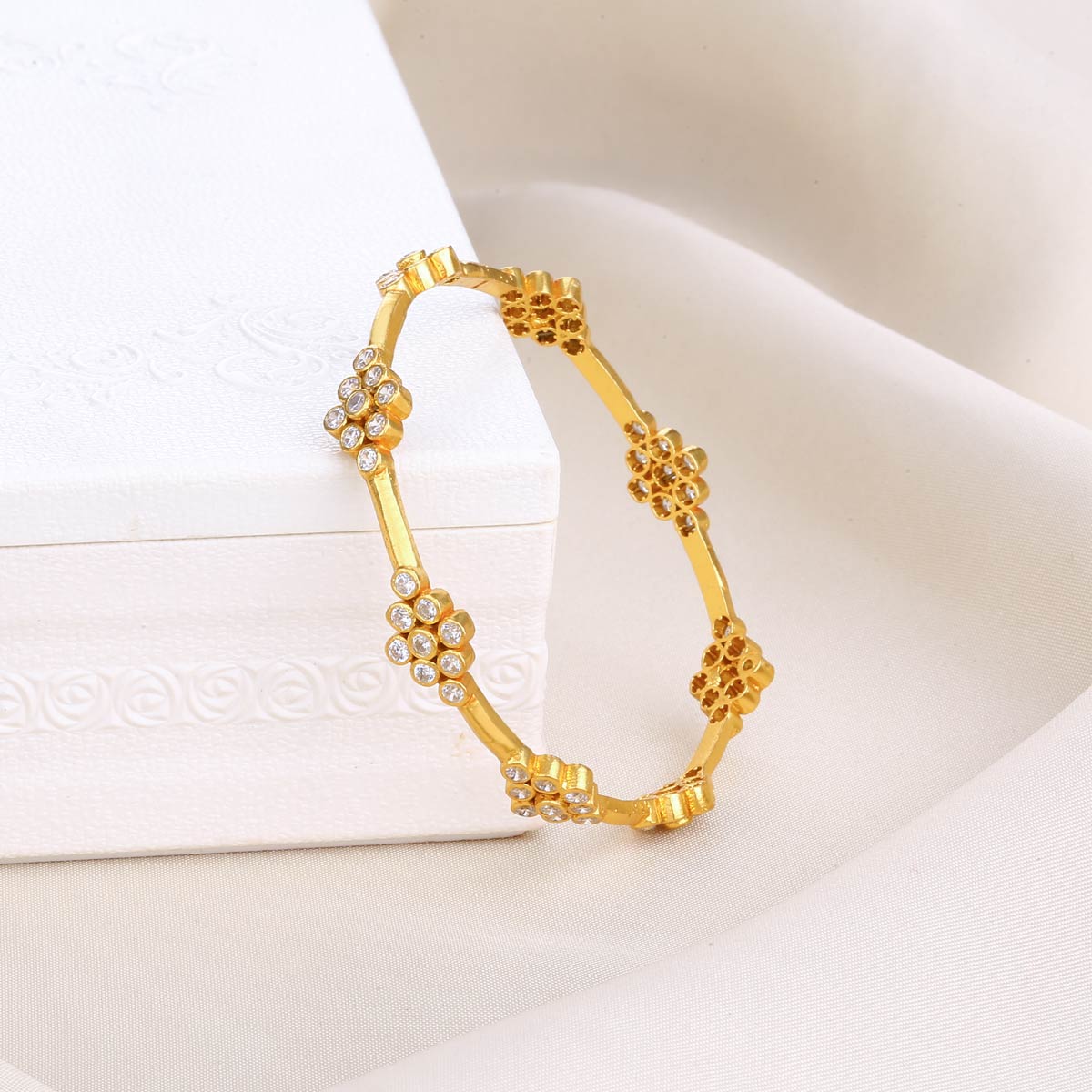 Gold filled empaths protection gemstone bracelet - NicteShop