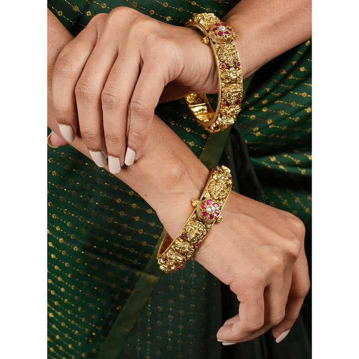 Zarim Nagas Nakshi Pair Bangle