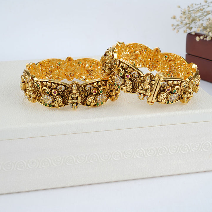 Visali Nagas Nakshi Pair Bangle