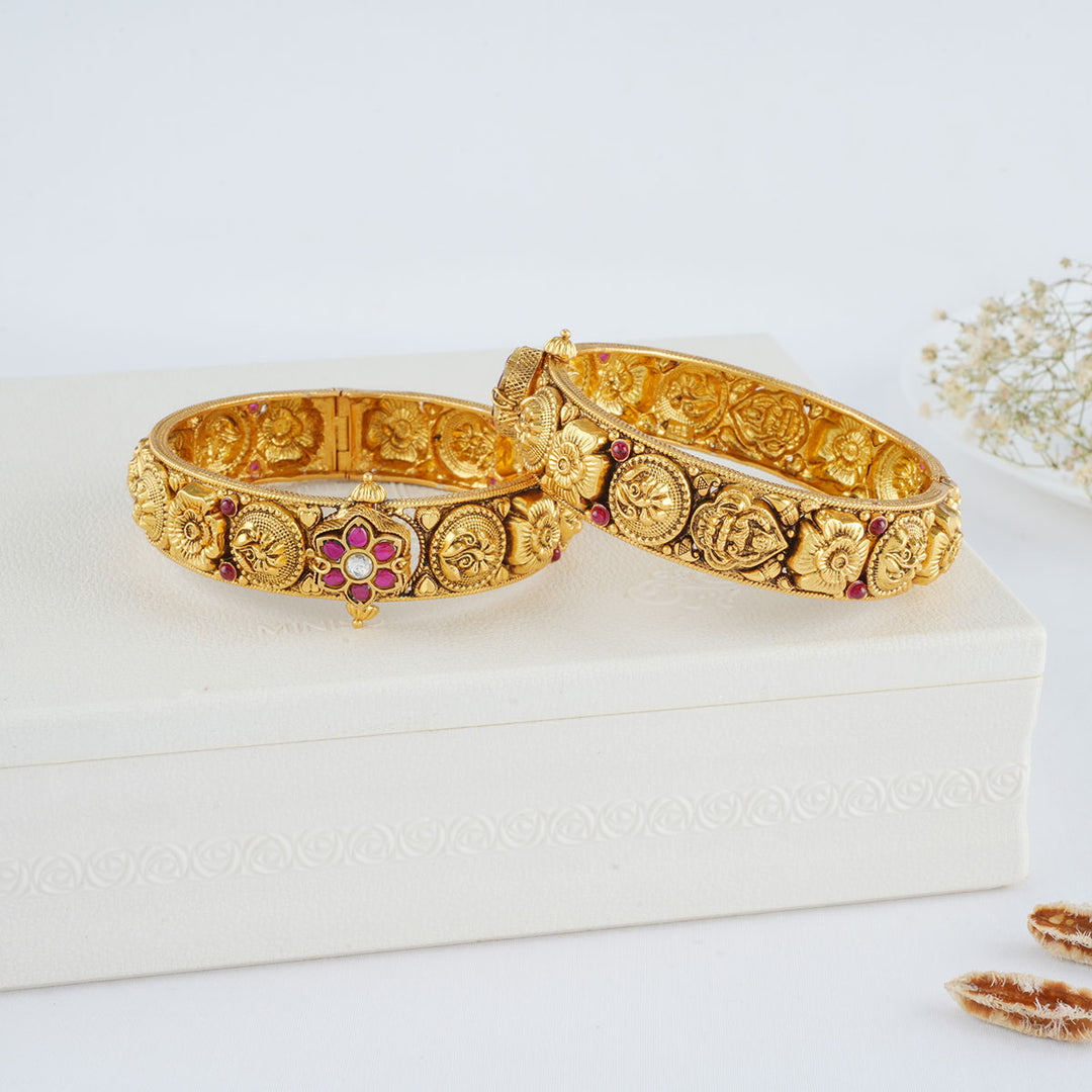 Nidhra Nagas Nakshi Pair Bangle