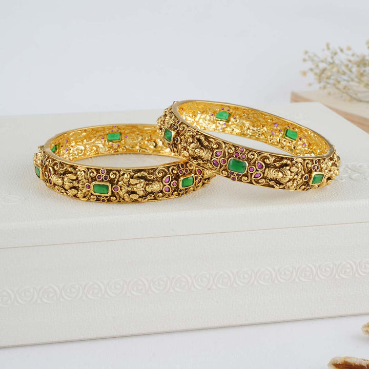 Dharvin Nagas Nakshi Pair Bangle