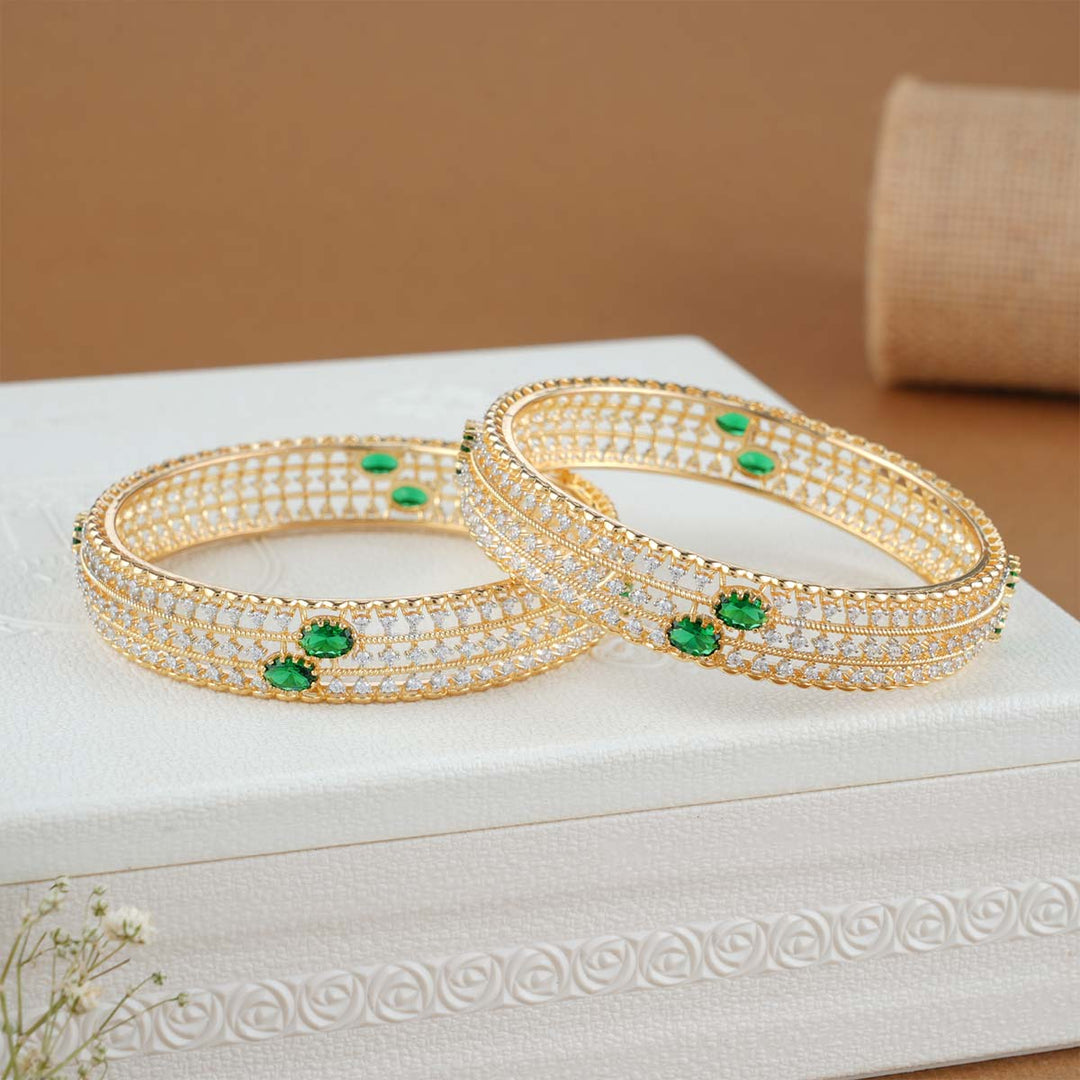 Mithula Diamond Design Bangles