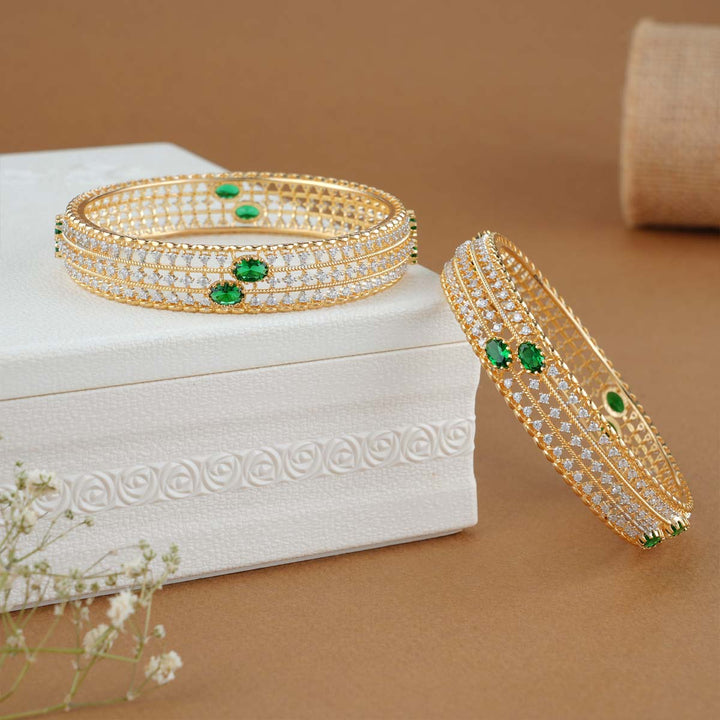 Mithula Diamond Design Bangles