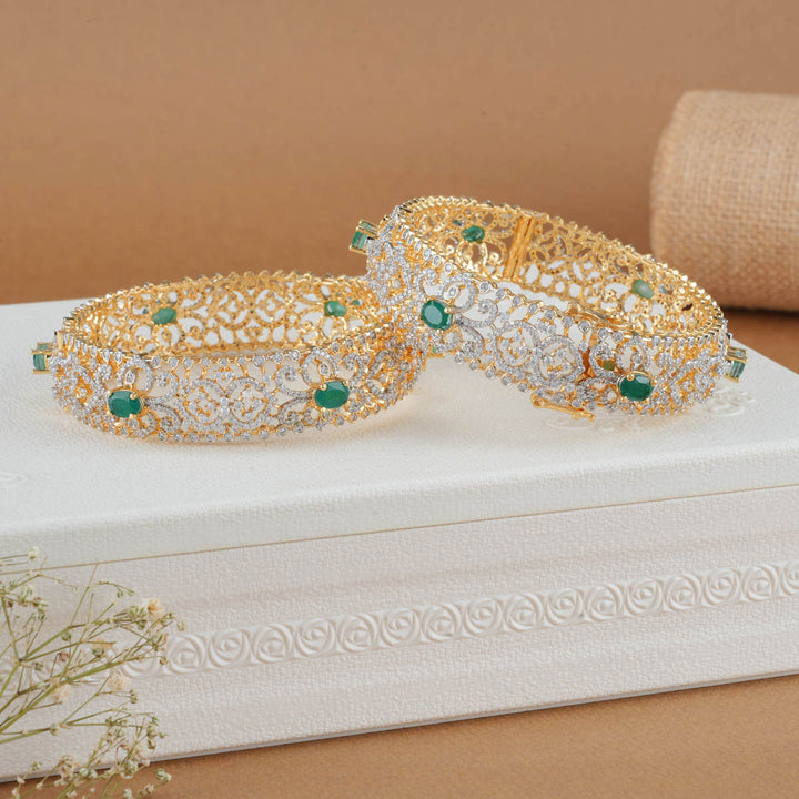 Makshin Diamond Design Bangles