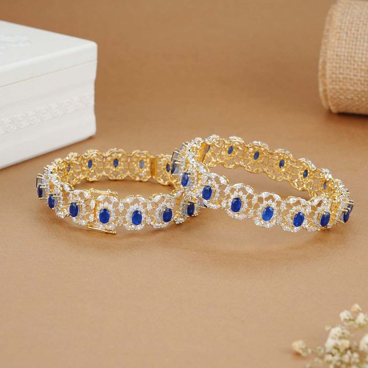 Beatifia Diamond Design Bangles