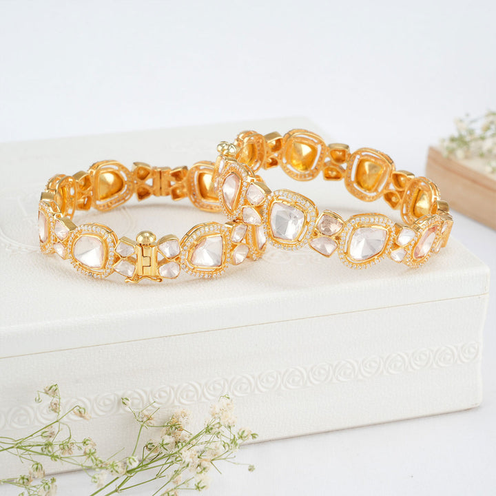 Prachi Stone Pair Bangles