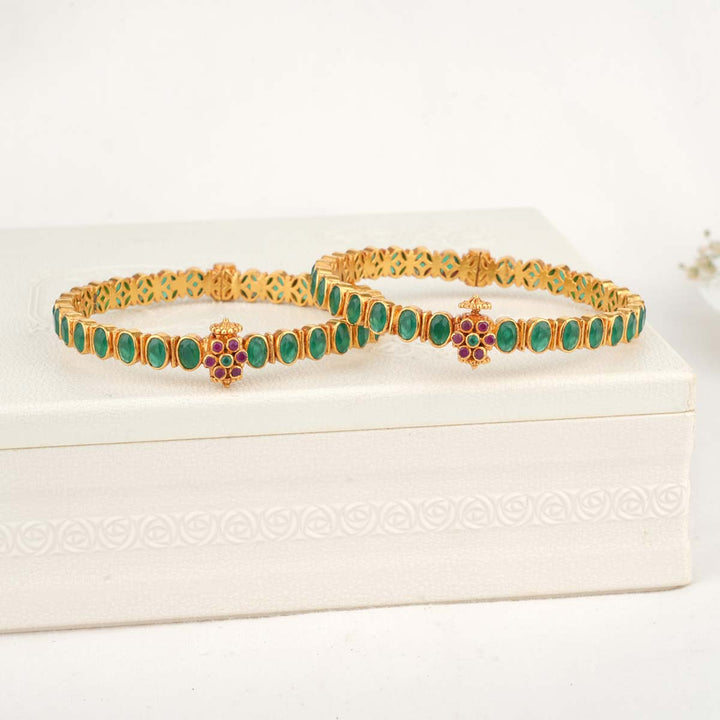 Arusha Stone Pair Bangles