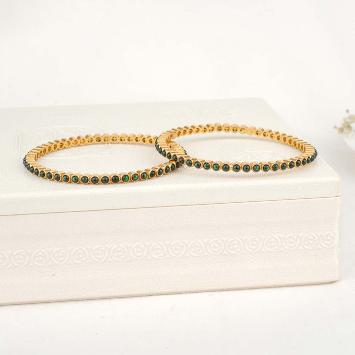 Dhisha Stone Pair Bangles