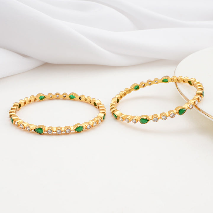 Aazia Stone Pair Bangle