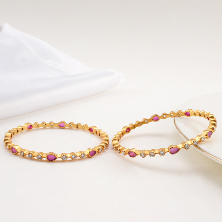 Sabrina Stone Pair Bangle