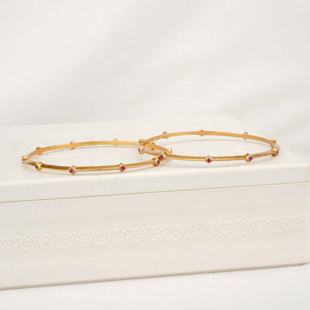 Jasvini Stone Pair Bangles