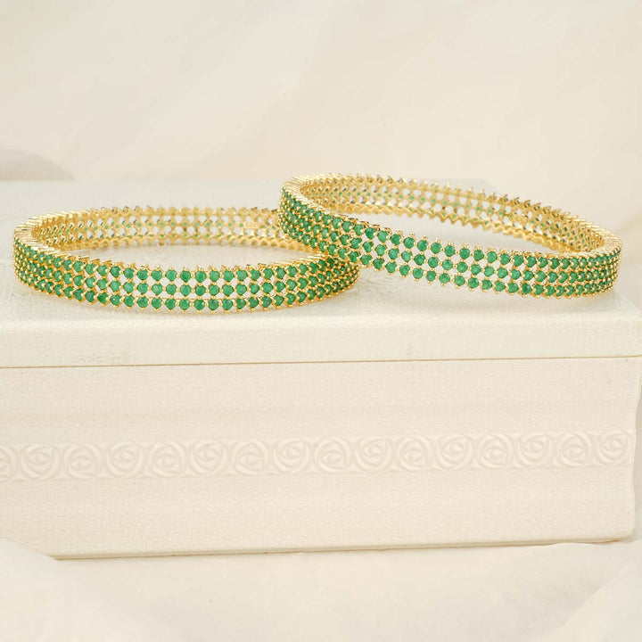 Nirmalikha Stone Pair Bangles