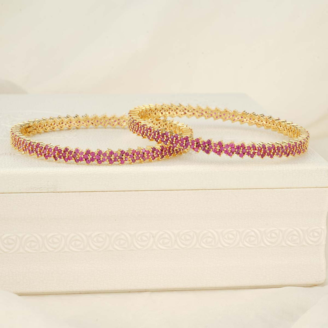 Sindhya Stone Pair Bangles