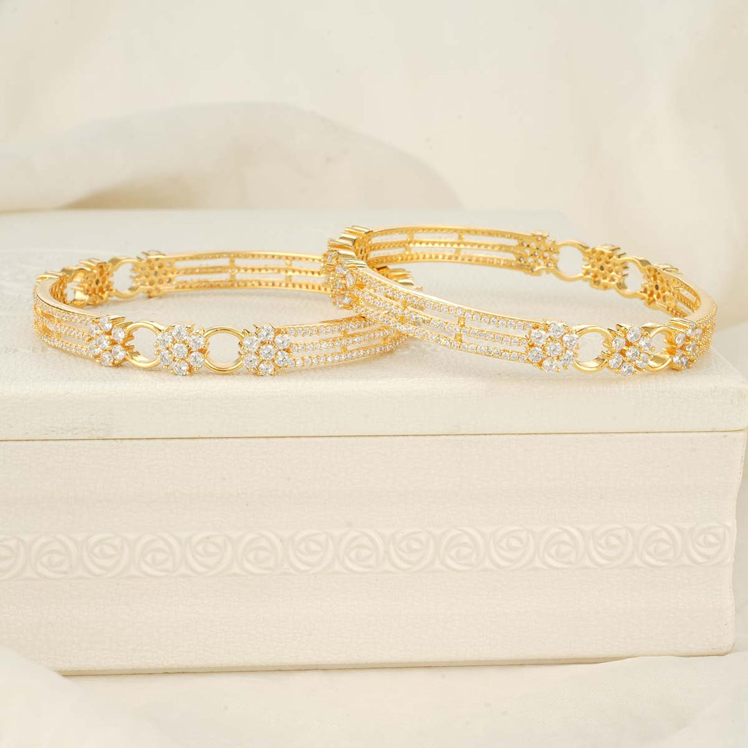 Ukitha Stone Pair Bangles