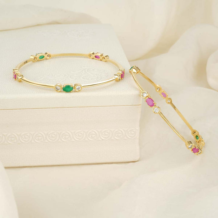 Florina Stone Pair Bangles