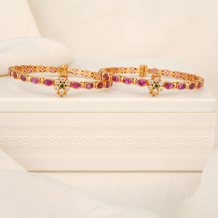 Rithika Stone Pair Bangles