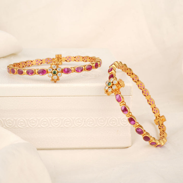 Rithika Stone Pair Bangles