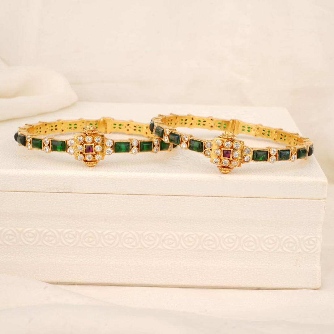 Nasima Stone Pair Bangles