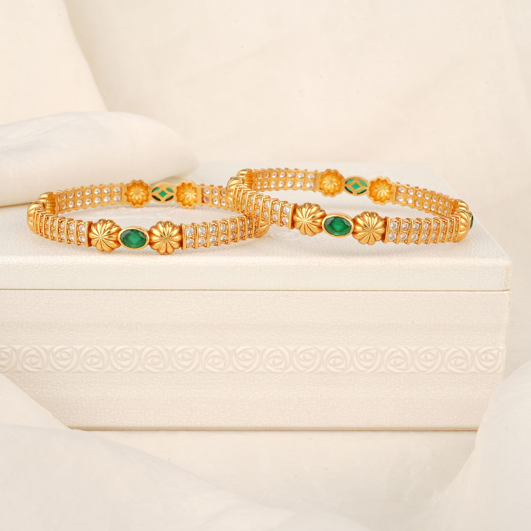 Kashini Stone Pair Bangle