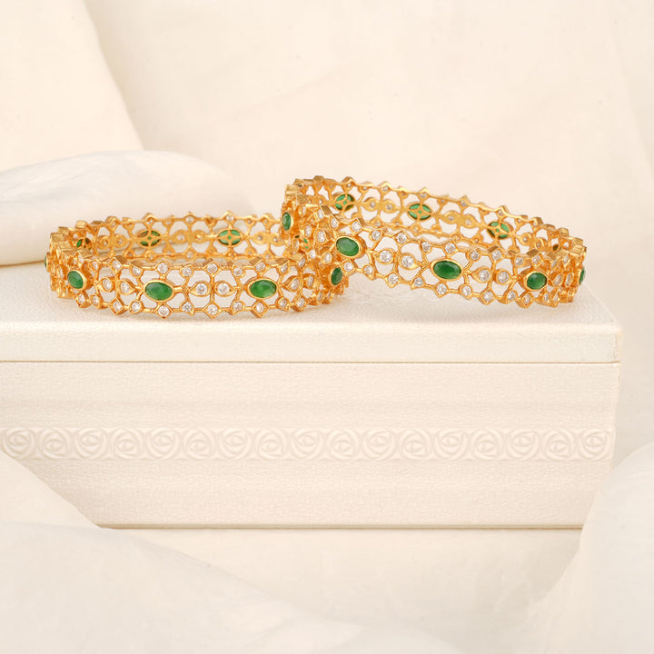 Divaki Stone Pair Bangle