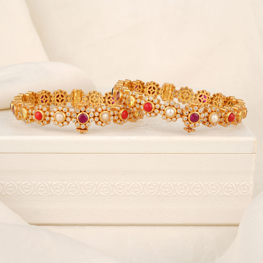 Rutika Stone Pair Bangle