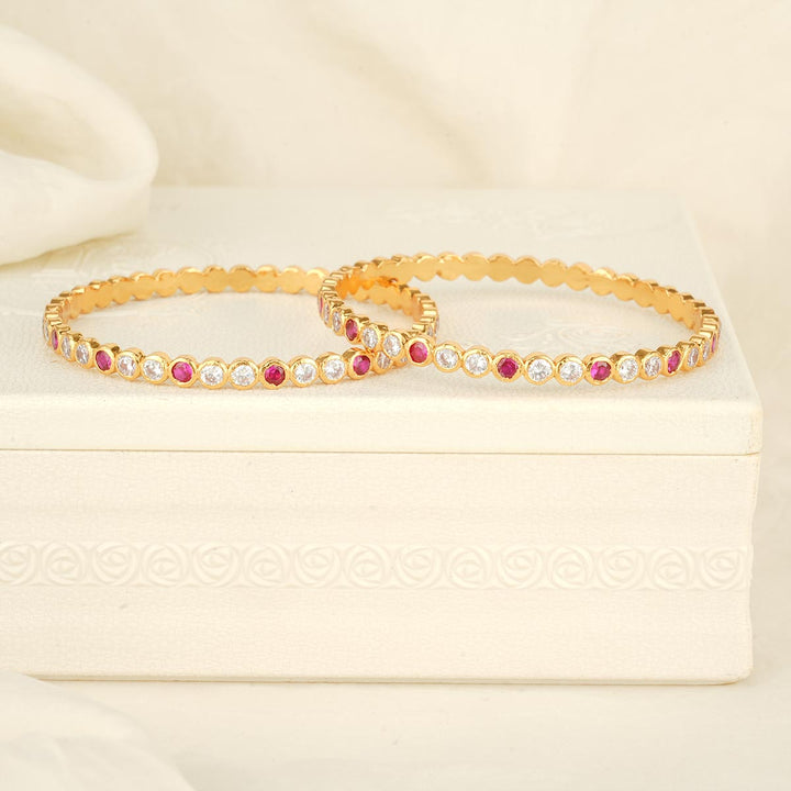 Jasvini Stone Pair Bangle