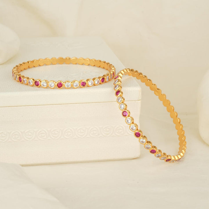 Jasvini Stone Pair Bangle