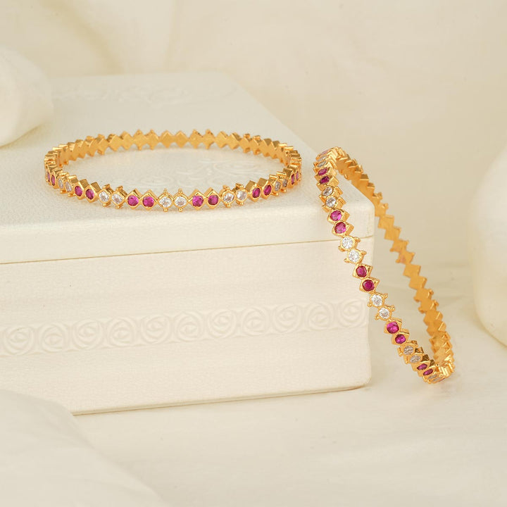 Jeevita Stone Pair Bangle