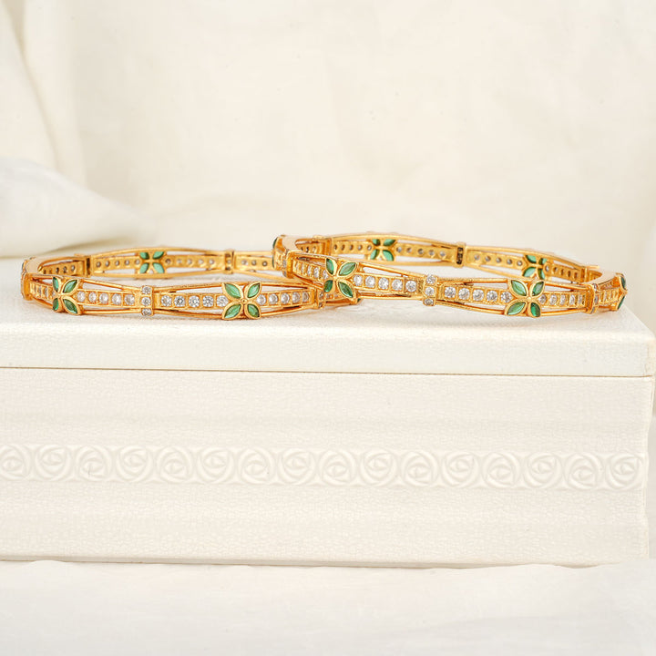 Elisa Stone Pair Bangles