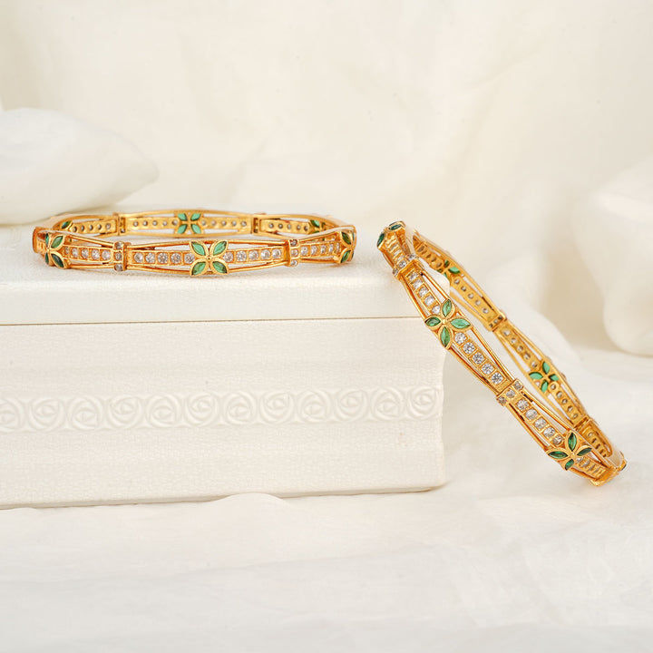 Elisa Stone Pair Bangles