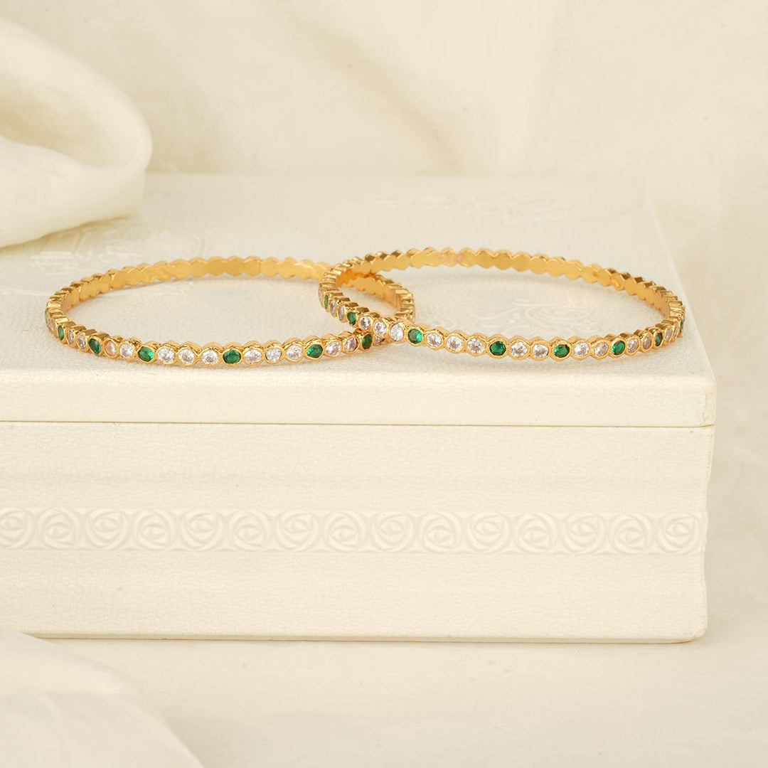 Madhu Stone Pair Bangle