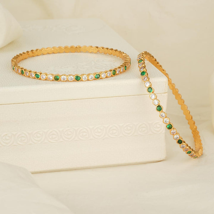 Madhu Stone Pair Bangle