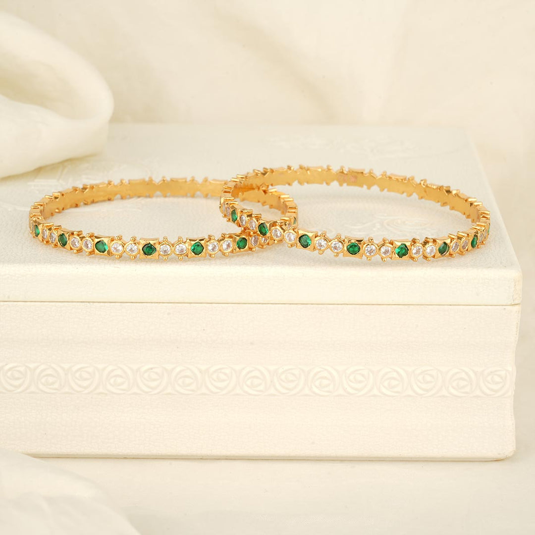 Brindhasri Stone Pair Bangle