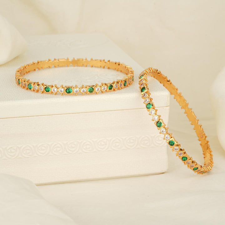 Brindhasri Stone Pair Bangle