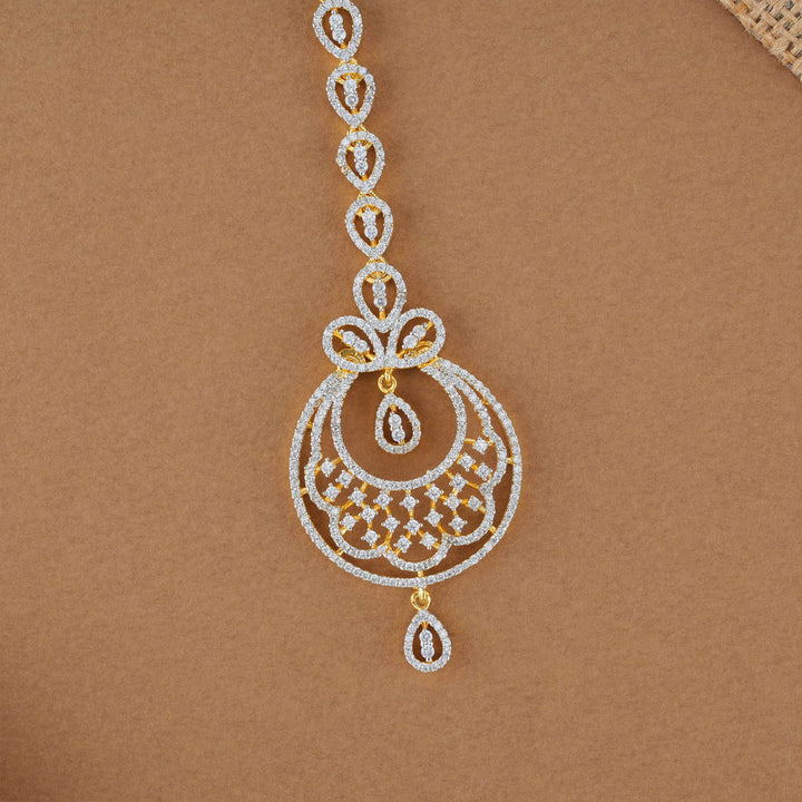 Hamsa Diamond Design Tikka