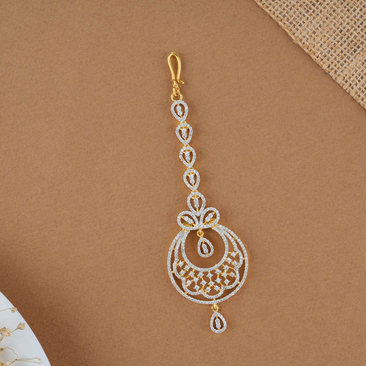 Hamsa Diamond Design Tikka