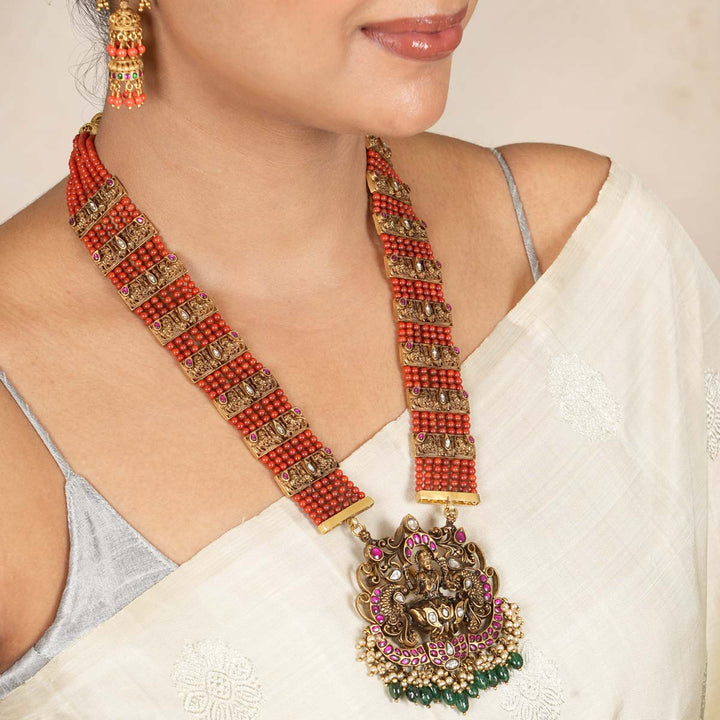 Felicitious Nagas Long Necklace