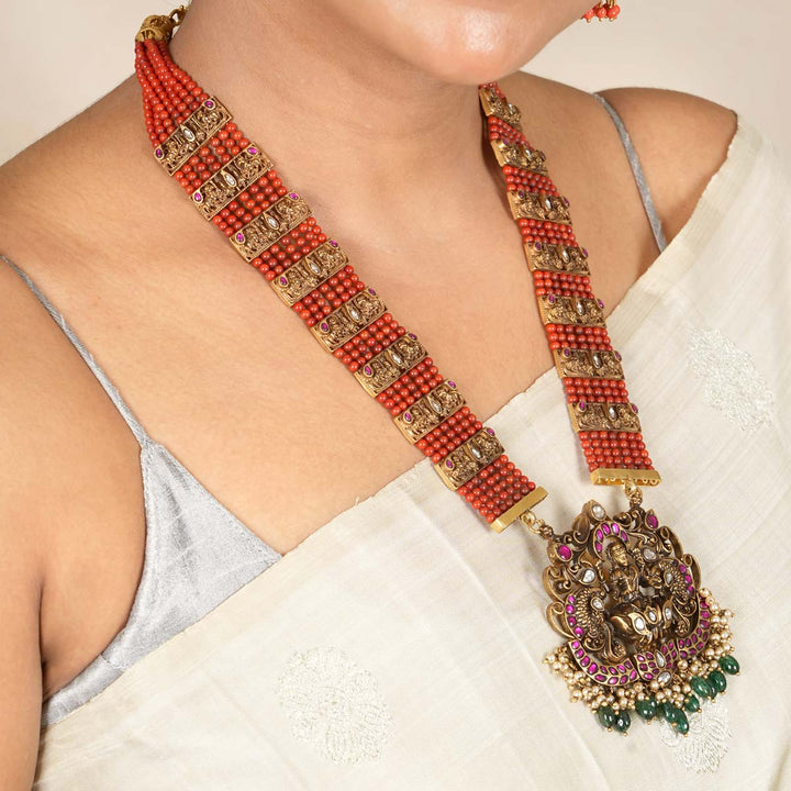 Felicitious Nagas Long Necklace