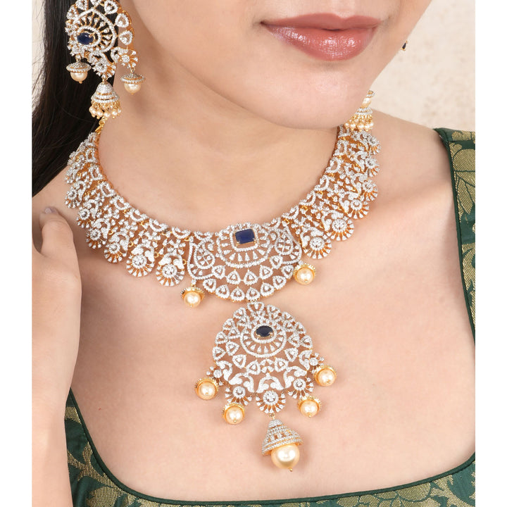 Afreena Avikam Short Necklace Set