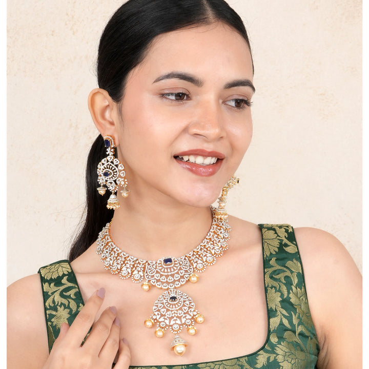 Afreena Avikam Short Necklace Set