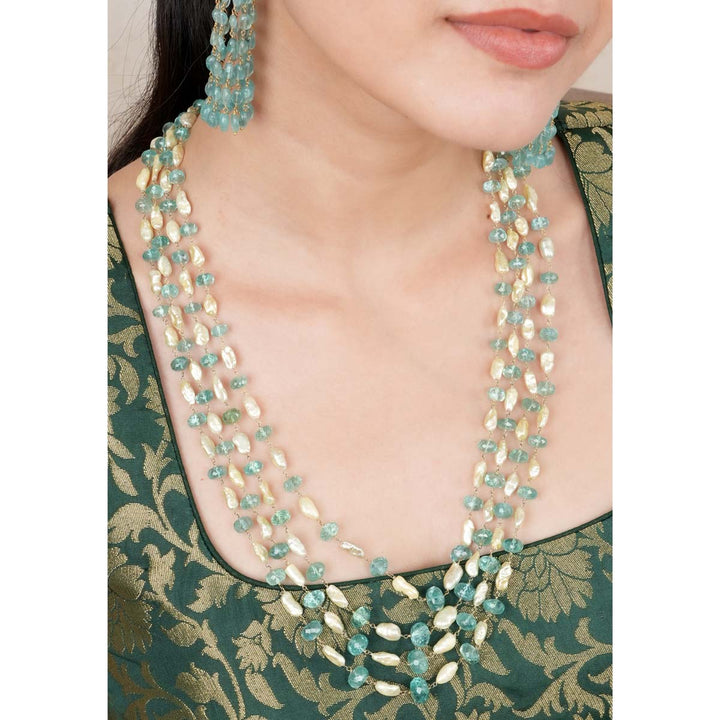 Alantika Pearl Beads Necklace