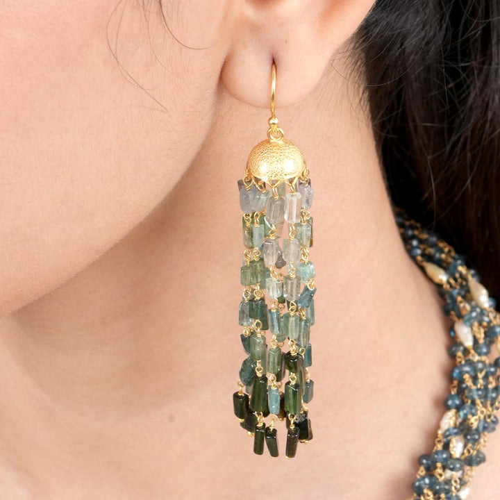 Rufana Long Earrings