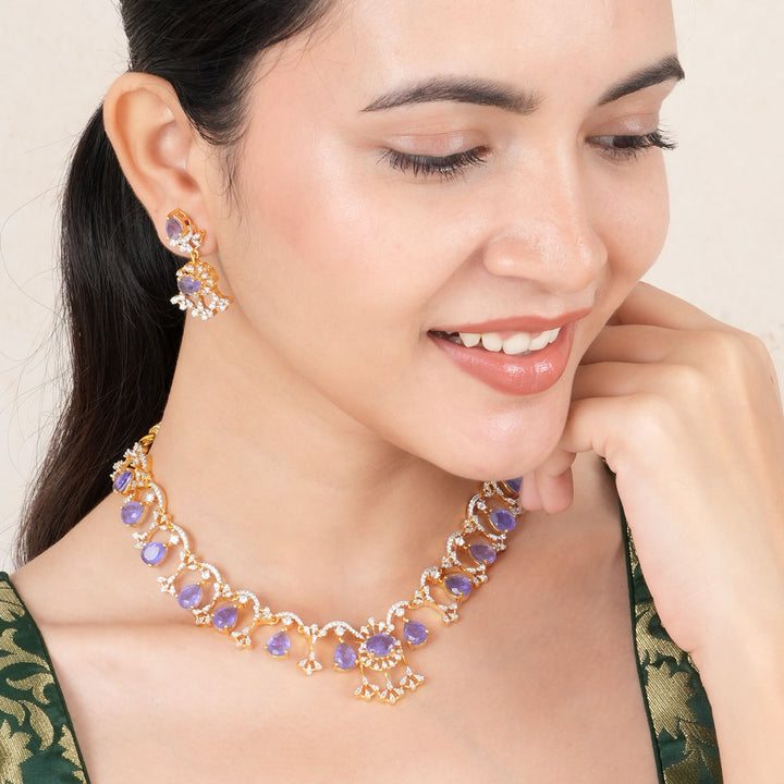 Sharnika Avikam Short Necklace Set