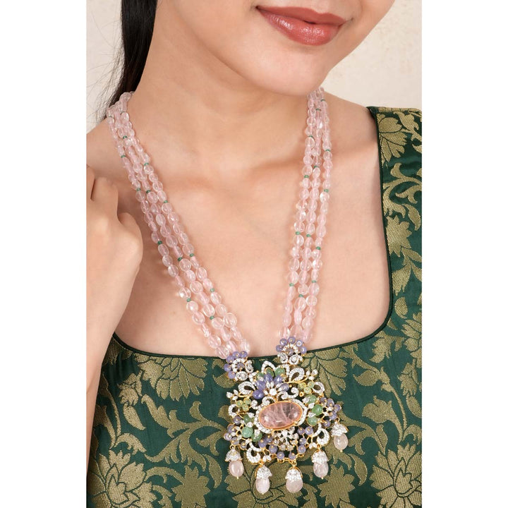 Anvitha Beads Avikam Necklace Set