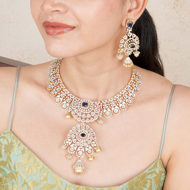 Afreena Avikam Short Necklace Set