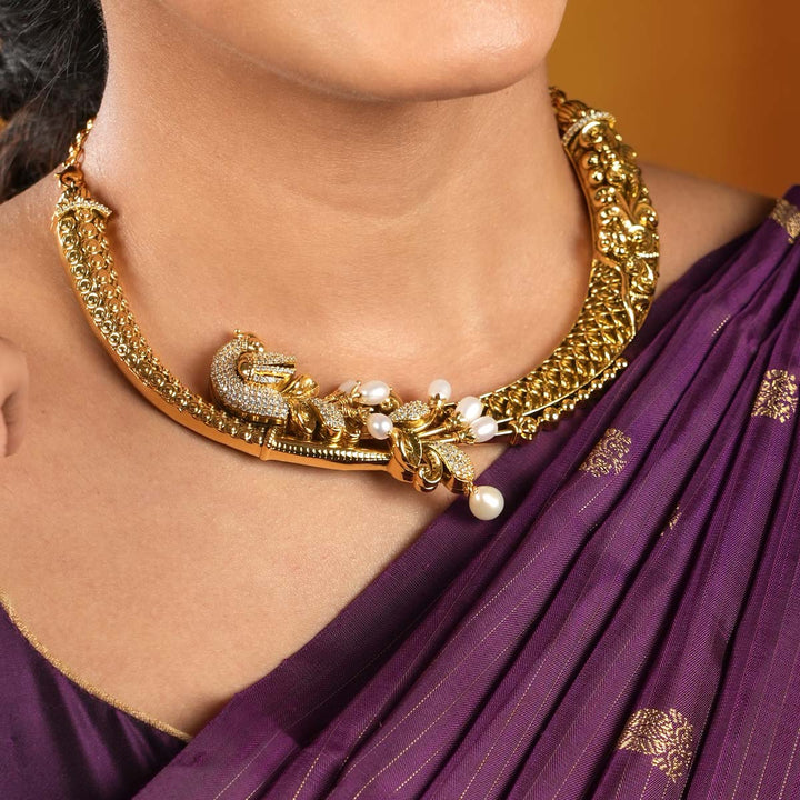 Beautious Mayura Necklace Set