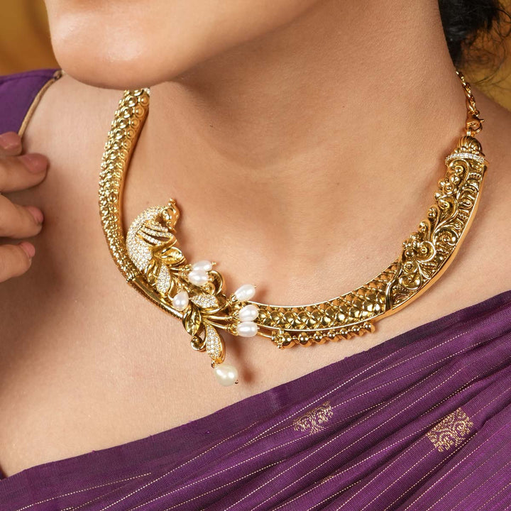 Beautious Mayura Necklace Set