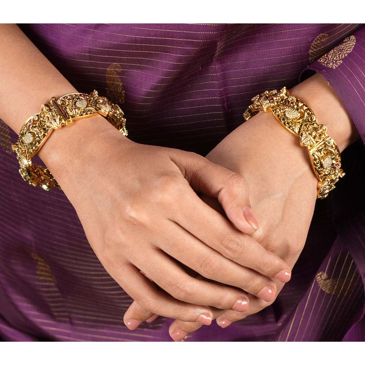 Visali Nagas Nakshi Pair Bangle